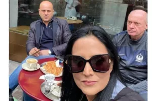 ΦΩΤΟ/Τιμούρ - Κατερίνα με το τρόπαιο!