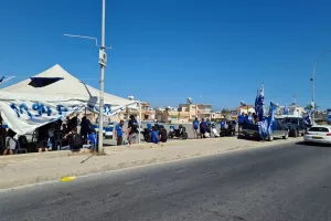 Οι Ανορθωσιάτες στο "Α.Παπαδόπουλος" (Φώτος/Βίντεο)