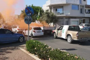 (Βίντεο/φώτος) Ξεκίνησαν για Λευκωσία από Λεμεσό