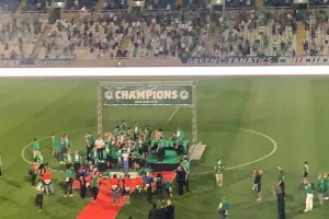Το "πράσινο" ΤΡΟΠΑΙΟ... στον ουρανό του ΓΣΠ! (Φώτος)