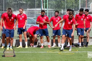 Φωτορεπορτάζ από την προπόνηση