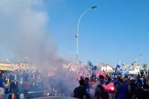 Οι Ανορθωσιάτες στο "Α.Παπαδόπουλος" (Φώτος/Βίντεο)