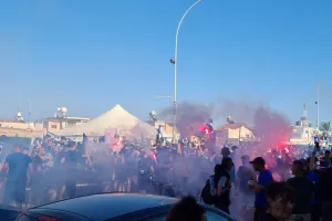 Οι Ανορθωσιάτες στο "Α.Παπαδόπουλος" (Φώτος/Βίντεο)