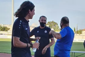Λευτέρης με Μάριο