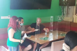 ΦΩΤΟΣ/Στην Παπανικολή μαζί με τους παίκτες οι Ομονοιάτες! (φώτος) 