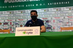Σατσιάς: “Το άγχος έπαιξε ρόλο-Να δώσουμε τα πάντα για να τα καταφέρουμε”