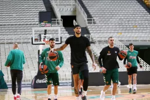 Η τελευταία προπόνηση του Παναθηναϊκού πριν τον τελικό Κυπέλλου (βίντεο)