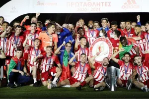Πανηγυρισμοί τέλος στον Ολυμπιακό