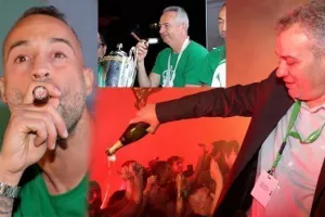 Έγινε του… πούρου, της μπύρας και της σαμπάνιας (φώτος)