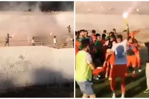 Τρελό... σκηνικό με οπαδούς και παίκτες (ΒΙΝΤΕΟ-ΦΩΤΟΣ)
