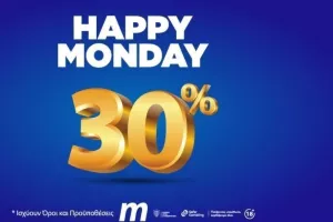 Happy Monday Bonus 30%