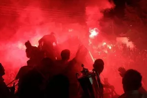 Στο "Ηλίας Πούλλος" και ΑΠΟΘΕΩΣΗ για τους Πρωταθλητές! (ΦΩΤΟΣ/ΒΙΝΤΕΟ)