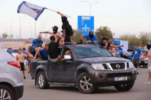 Γαλάζιος... ο αυτοκινητόδρομος! (Φώτος)
