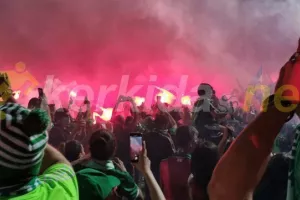 Η νύχτα-μέρα στην άφιξη των πρωταθλητών! (φώτος/βίντεο)