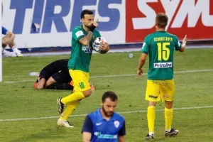 Ολοκλήρωσε με "διπλό" η ΑΕΚ/ Το μυαλό... στο Κύπελλο η ΑΝΟ (Φώτος)