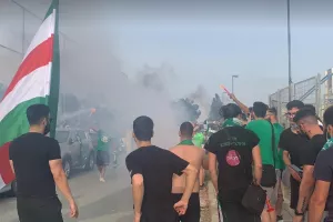(ΒΙΝΤΕΟ/ΦΩΤΟΣ) Έκαναν... κερκίδα έξω από την ΑΡΕΝΑ