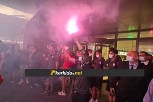 Σήκωσε πυρσό μαζί με τους Μαχητές ο Μπούμπα (βίντεο)