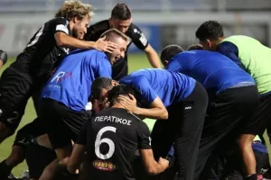 Ο Μάριος Ηλία με δυο γκολ σε πέντε λεπτά... έσωσε τον Εθνικό και έριξε τον Ερμή!