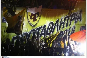 Σαν σήμερα: Το πάρτι τίτλου της ΑΕΚ... η επιστροφή στην κορυφή μετά από 24 χρόνια