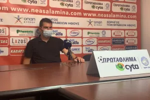 ΑΓΓΕΛΟΣ/"Μάγκες οι παίκτες μας- Κρίμα για τη Νέα Σαλαμίνα"