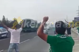 Πέρασε το λεωφορείο, πανικό οι Ομονοιάτες! (βίντεο kerkida.net)