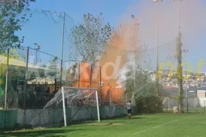Στην προπόνηση για "ντόπες" με καπνογόνα! (βίντεο/φώτος)