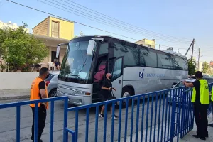 Φώτος/Στο γήπεδο η ΑΕΚ