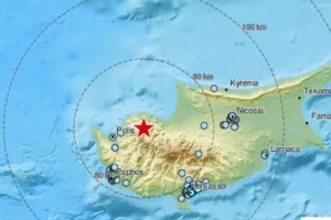 Σεισμός ταρακούνησε την Κύπρο (Οι πρώτες πληροφορίες) 