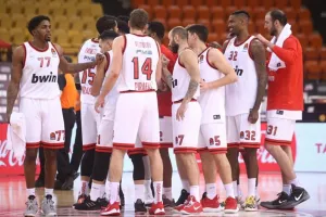 Πήρε θέση στην εικονική κερκίδα της φιέστας ο μπασκετικός Ολυμπιακός