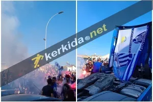 Οι Ανορθωσιάτες στο "Α.Παπαδόπουλος" (Φώτος/Βίντεο)