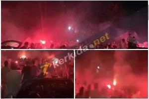 (ΒΙΝΤΕΟ) Οι Ομονοιάτες... "χαμό" έξω απ' την "ΑΡΕΝΑ"!