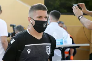 Έφτασε στο ΟΑΚΑ η αποστολή του ΠΑΟΚ