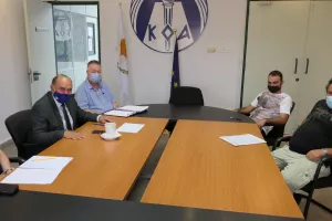 Συνάντηση Πρόεδρου ΚΟΑ με το Σωματείο «Ολυμπιάς» Λυμπιών