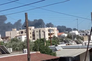 Μεγάλη φωτιά στη Λεμεσό - Καπνοί πάνω από όλη την πόλη (Φώτος)