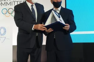 Τιμήθηκε ο κ. Κίκης Λαζαρίδης