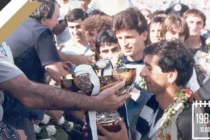 Όταν ο ΠΑΟΚ πανηγύριζε το δεύτερο του πρωτάθλημα