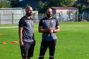 Η προπόνηση της ΑΕΛ με φόντο την Θύρα 3 (φωτορεπορτάζ)