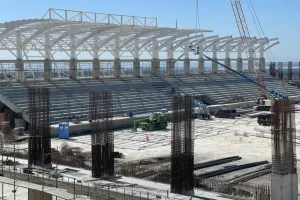 Limassol Arena/Σκεπάζεται... και ομορφαίνει (ΦΩΤΟΣ)