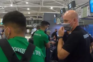 Βίντεο από το ταξίδι και την άφιξη της Ομόνοιας...