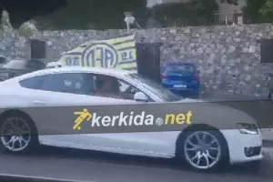 "Κιτρίνισαν" το Πελένδρι οι ΑΕΛίστες (φώτος/βίντεο)