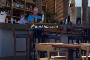 Ο ΜΠΕΡΓΚ παρακολουθεί.../ΦΩΤΟΣ Kerkida