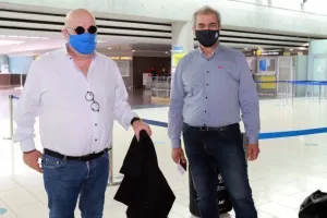 Φωτορεπορτάζ από την αναχώρηση για Βουδαπέστη