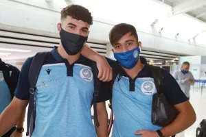 Φωτορεπορτάζ από την αναχώρηση για Βουδαπέστη