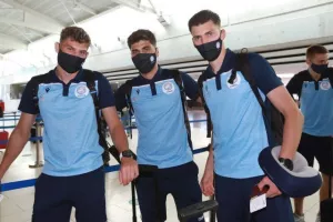 Φωτορεπορτάζ από την αναχώρηση για Βουδαπέστη