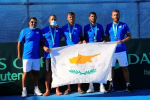Davis Cup: Δεύτερη θέση και πρόκριση η Κύπρος