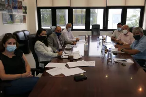 Συνάντηση ΚΟΑ με Σωματείο «Βύρων» και Ομοσπονδία Γυμναστικής
