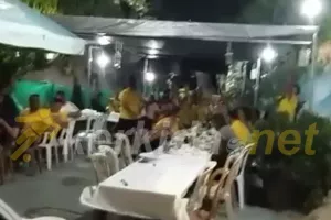 Πελένδρι: Χαμό σε ταβέρνα οι ΑΕΛίστες! (βίντεο)