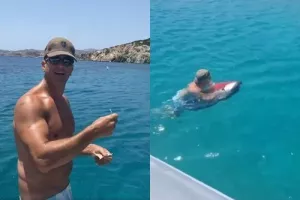 Μεταγραφές... από μέσα στο νερό ο Τορναρίτης: "Εκλεισα 7 μητσιούς" (βίντεο)