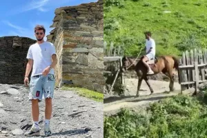 Στην εξοχή και πάνω στ' αλογο ο Κβιλιτάια (βίντεο)