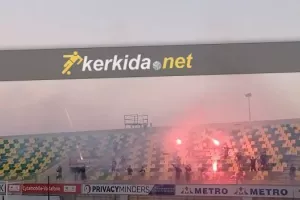 (Βίντεο Kerkida) Τέλος με πυροτεχνήματα!